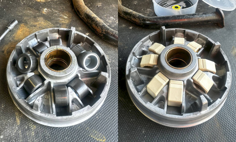 Dr. Pulley Sliders and the Piaggio Beverly